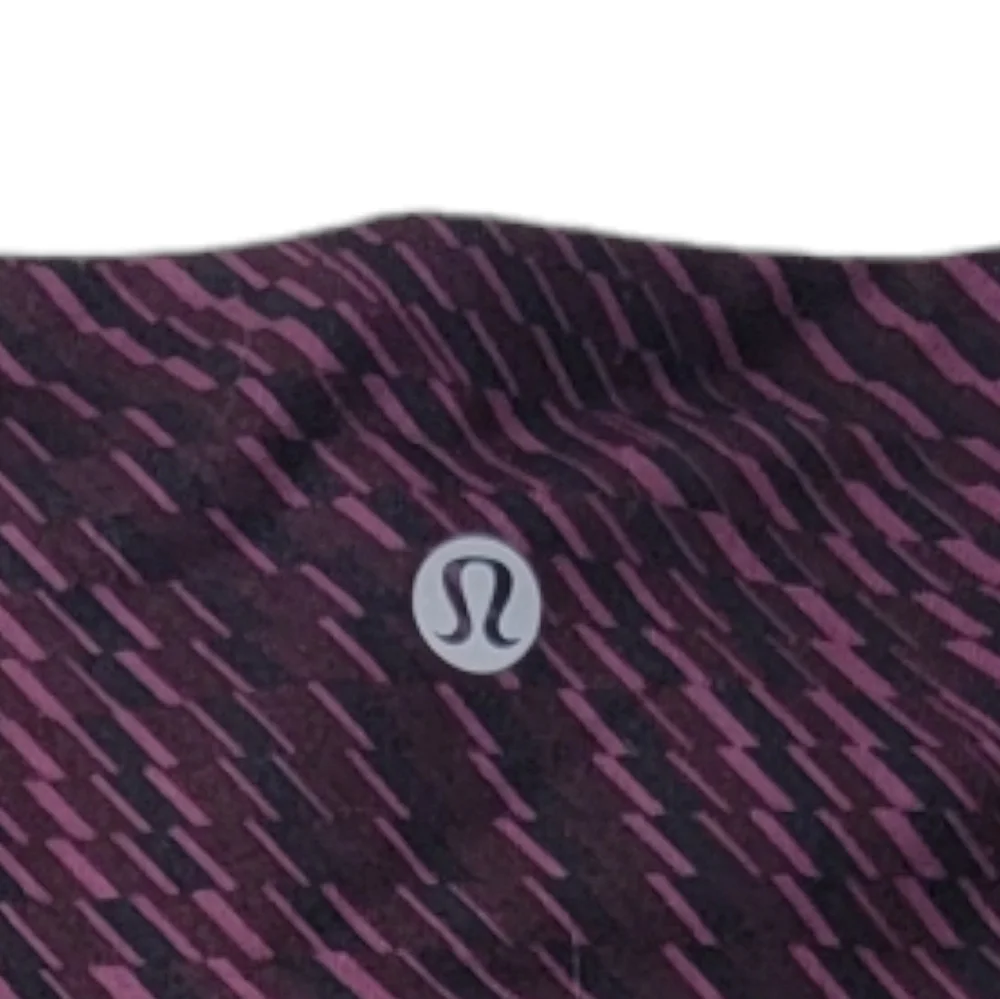 Lululemon Athletica woman's size 6 Shiftted Horizon red and grape color